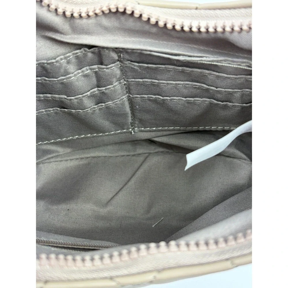 Buffbunny Collection Shoulder Bag Womens Quilted Faux Leather Crescent‎ Purse
